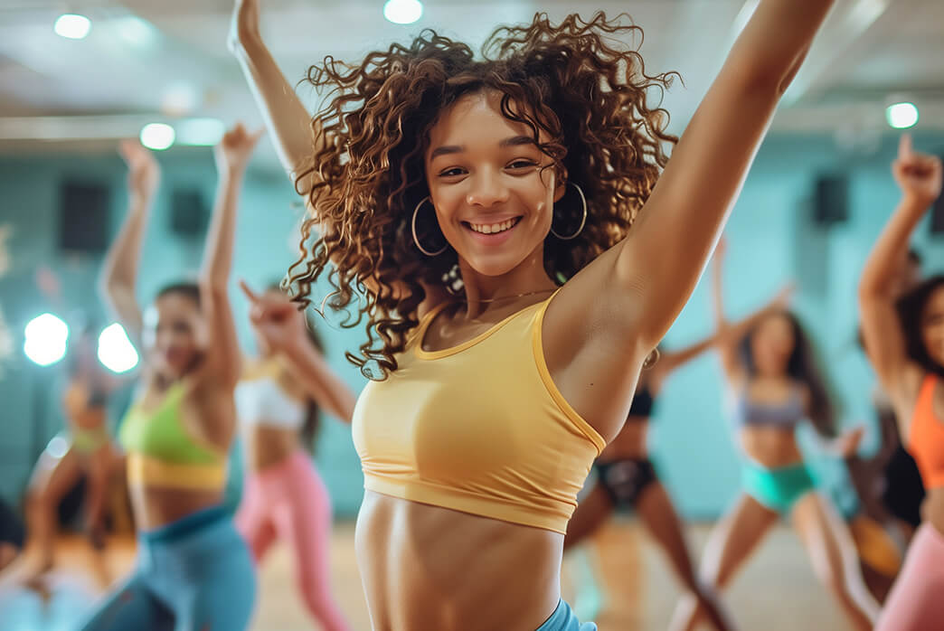 Body Shape Beat 1(screen)の様子